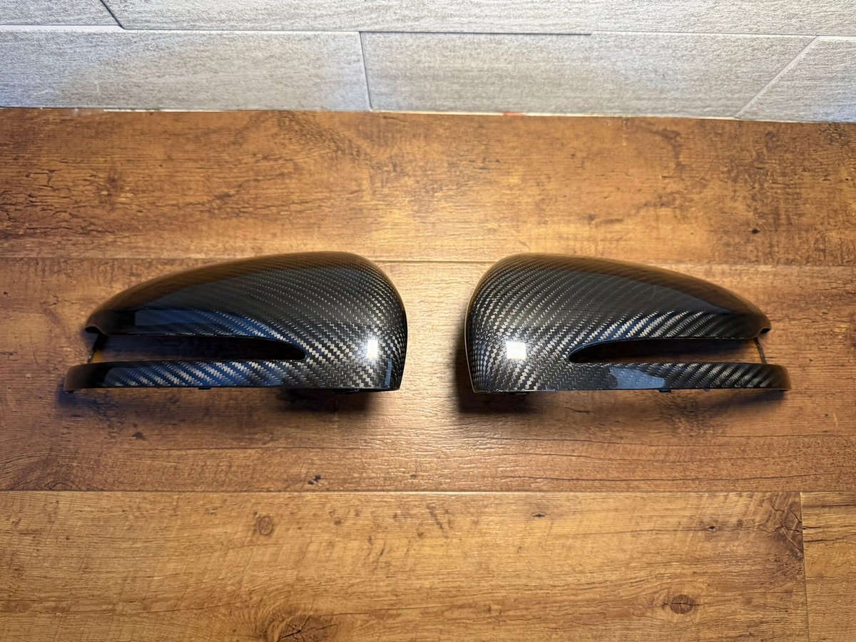 ベンツ Gクラス W463A ゲレンデ カーボン ドアミラーカバー カバー交換