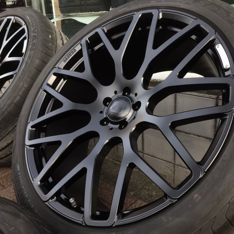 中古極上!! ベンツ Gクラス W463A BRABUS MONOBLOCK-Y 鍛造 23インチ マットブラック G400d/G550/G63/AMG/G350d PCD130