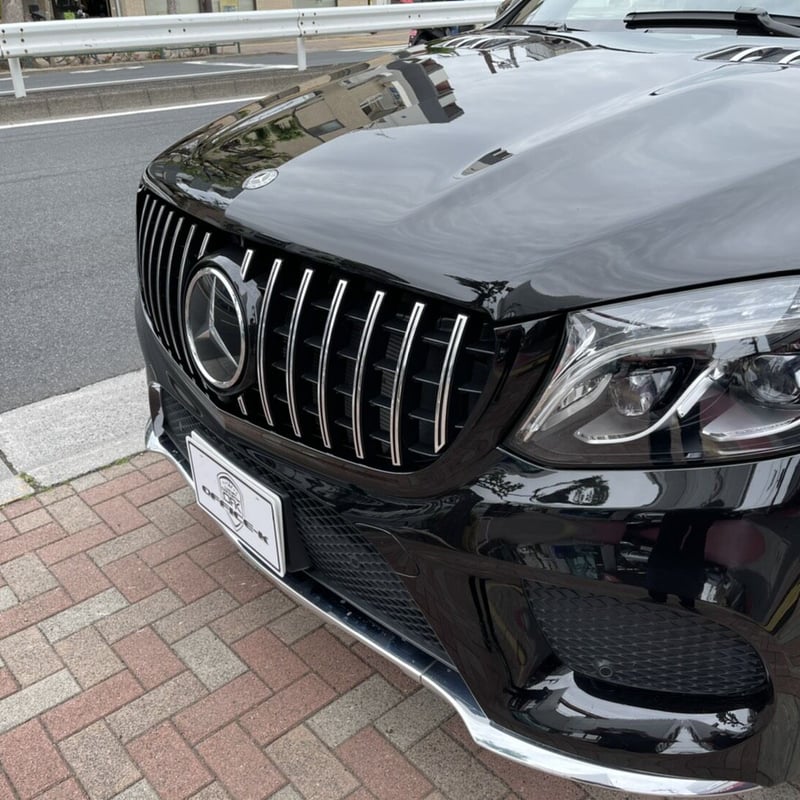ベンツ GLSクラス X166 2016y-2019y パナメリカーナグリル 縦フィン/GTR