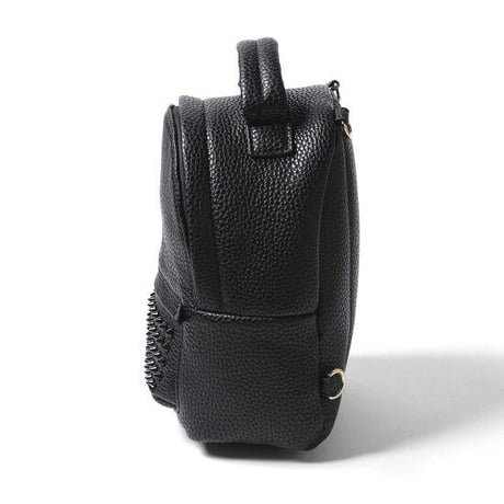 GLAMJAM スタッズバッグ ちびリュック ブラック×ブラック×ブラック グラムジャム
