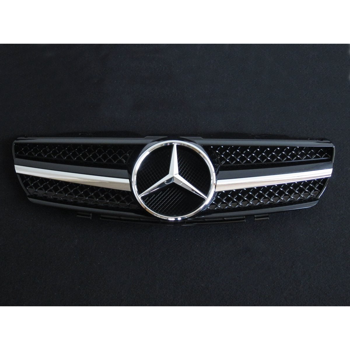 ベンツ SLクラス R230 前期 ワンライン グリル ブラック 商品