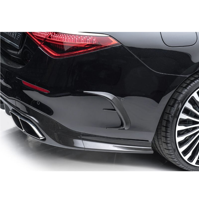 MANSORY ベンツ Sクラス W223 AMG-Line用 リアバンパートリム カーボン