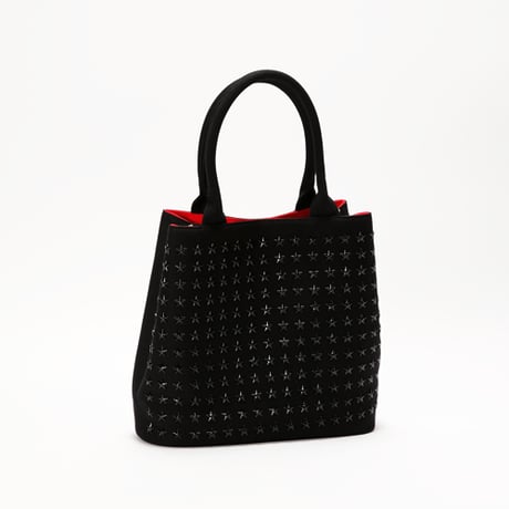 GLAMJAM スタッズバッグ　Gサイズ HOSHI×ブラック×ブラック×レッド グラムジャム