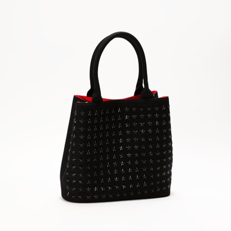 GLAMJAM スタッズバッグ Gサイズ HOSHI×ブラック×ブラック×レッド