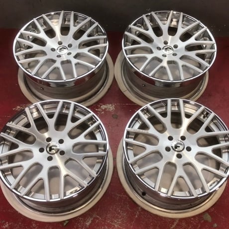 中古 ベンツ CLSクラス W218 FORGIATO FREDDO-ECL 21インチ 鍛造 フォージアート ホイールのみ4本セット 5/112 66.6