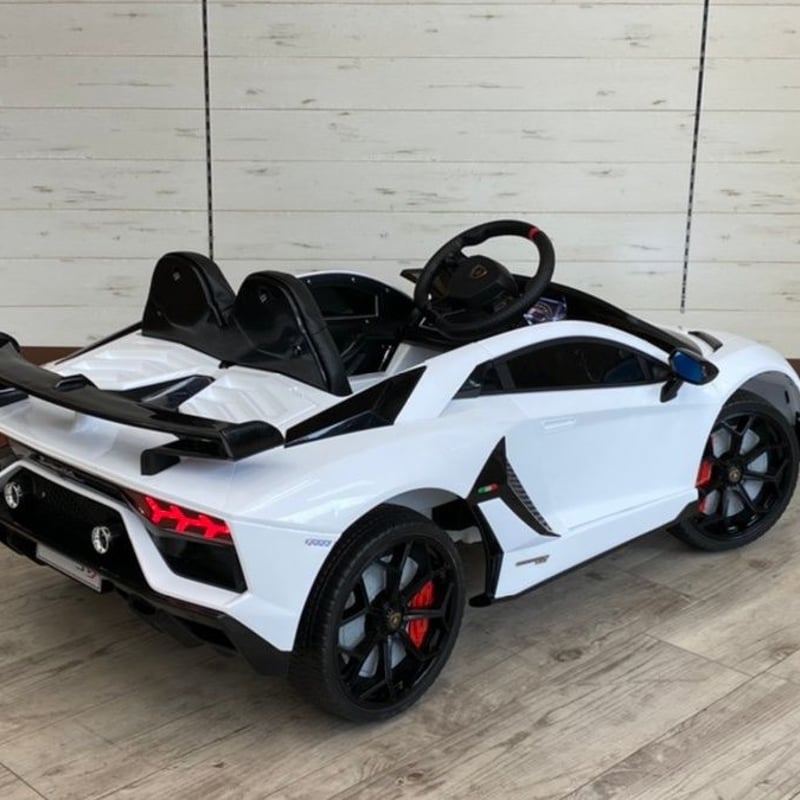 ランボルギーニ社公認 アヴェンタドールSVJ 子供用電動乗用ミニカー