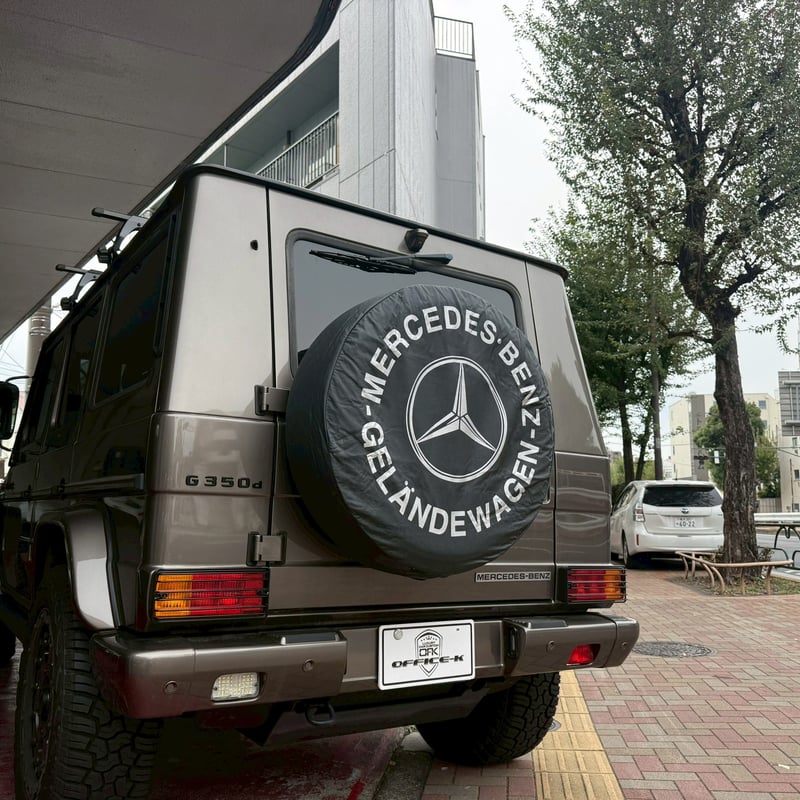 ベンツ・ゲレンデGクラス用スペアタイヤカバー新品　値下げしました ベンツ・ゲレンデGクラス用スペアタイヤカバー新品 値下げしました