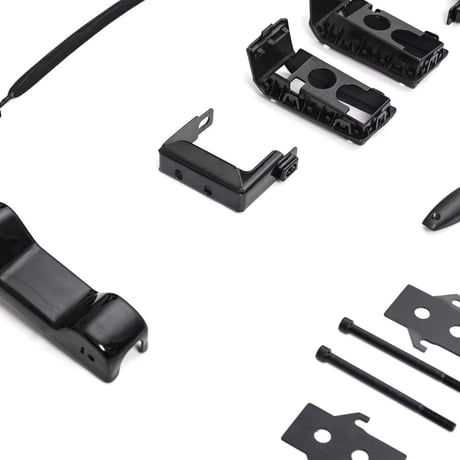 ベンツ Gクラス W465 G63用 バンパーガード/ブラッシュガード ブラック※要塗装 商品番号5047