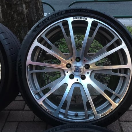 中古 ベンツ Sクラス W222/W221/W217 CLクラス W216 BRABUS MONO-R 21インチ ミシュランタイヤ付 ブラバス