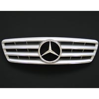 ベンツ Cクラス W203 SLスタイルグリル シルバー 商品番号0157