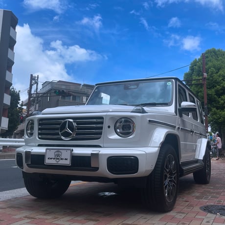 ベンツ Gクラス W465 LED付 電動サイドステップ ロング(サイド出しマフラー無し車用) 商品番号4908