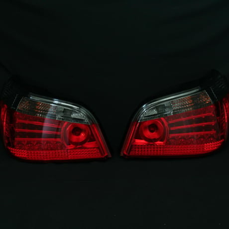 BMW 5シリーズ E60 クリスタル LED テール レッド/スモーク 商品番号0876