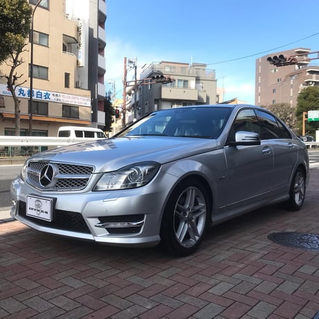 ベンツ Cクラス W204 後期C63スタイル グリル シルバー 全年式取付可能 商品番号3221