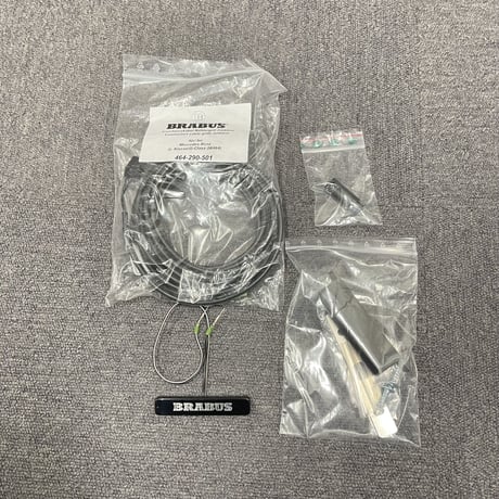 ベンツ Gクラス W463A BRABUS G350d/G400d/G550 フロントグリル イルミネーション ロゴ エンブレム ブラバス
