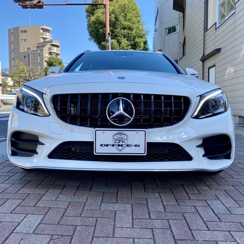 取付工賃込!! ベンツ Cクラス W205 後期 カメラ付用 パナメリカーナ