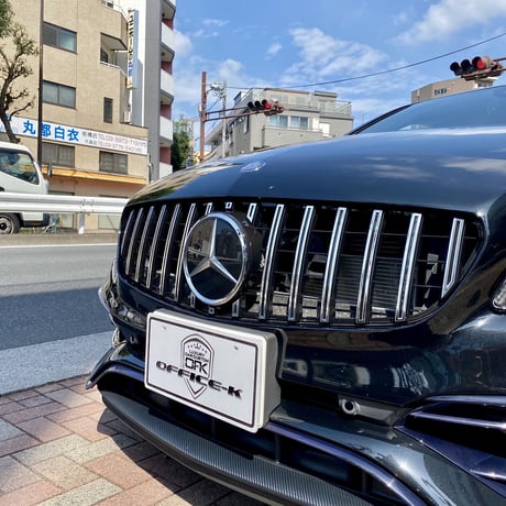 取付工賃込!!ベンツ Aクラス W176 後期 パナメリカーナグリル 縦フィン/GTR仕様 商品番号4341