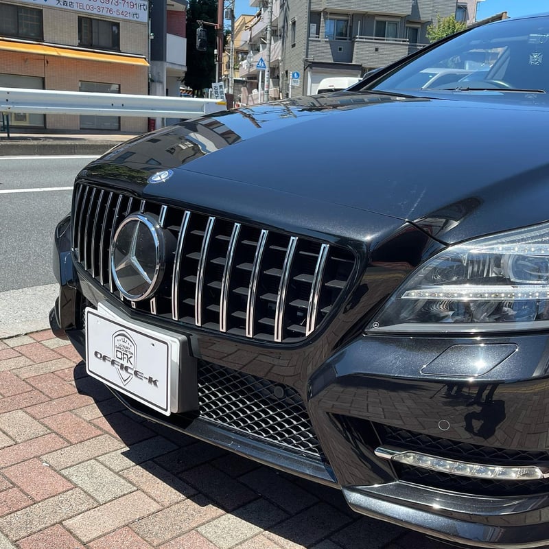 ベンツ CLSクラス W218/X218 前期 パナメリカーナグリル 縦フィン/GTR 
