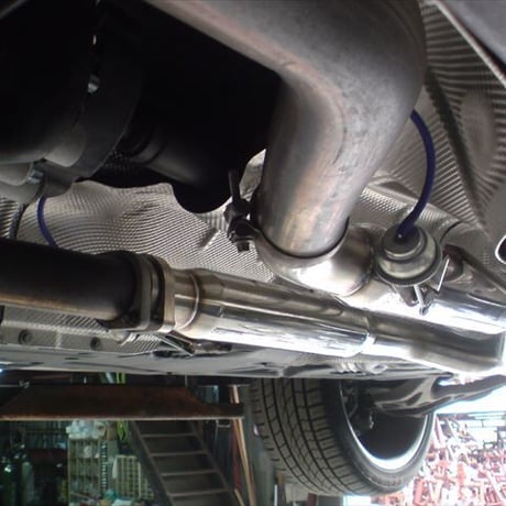 ベンツ MLクラス W164 AMG ML63 可変バルブ付 センターマフラー MIRACLE製 商品番号2498