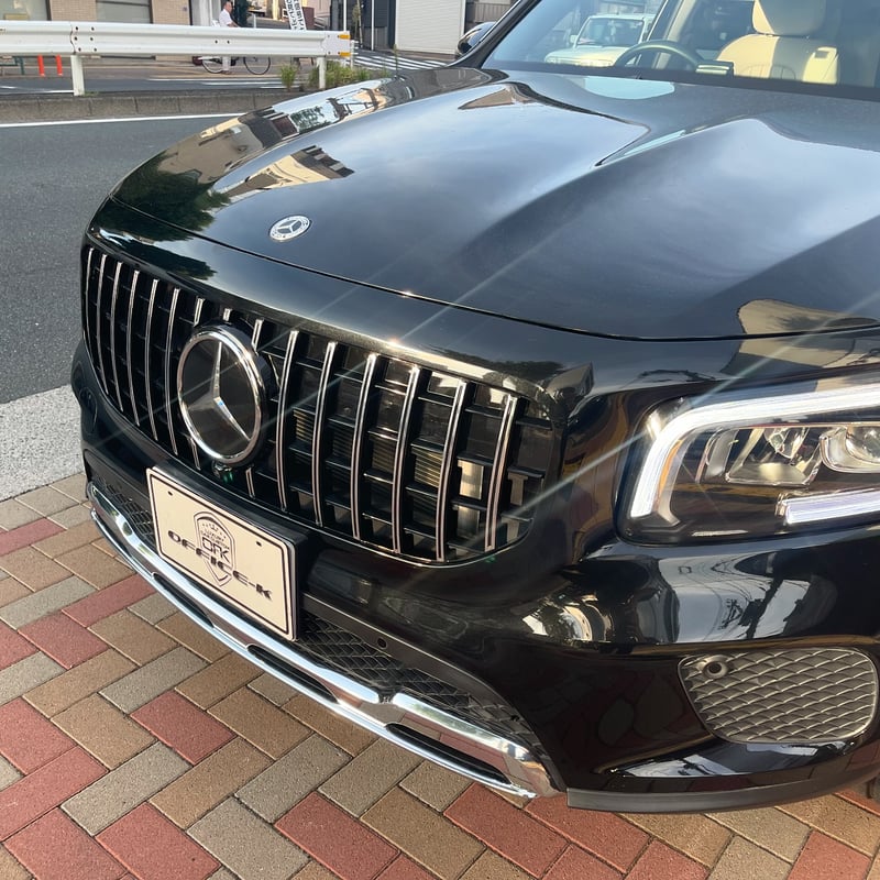 ベンツGLB200d 現行AMGライン車用　パナメリカーナグリル ベンツ GLB X247 前期 パナメリカーナグリル 縦フィン/GTR仕様