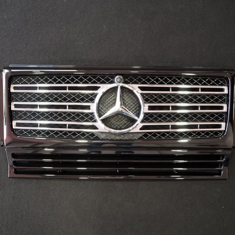 ベンツ Gクラス W463 ゲレンデ W463A 2019 G550スタイル グリル 197オブシディアンブラック 商品番号4208