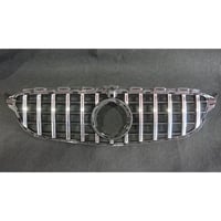 ベンツ Cクラス W205 後期 カメラ付用 パナメリカーナグリル 縦フィン/GTR仕様 商品番号4979-4484