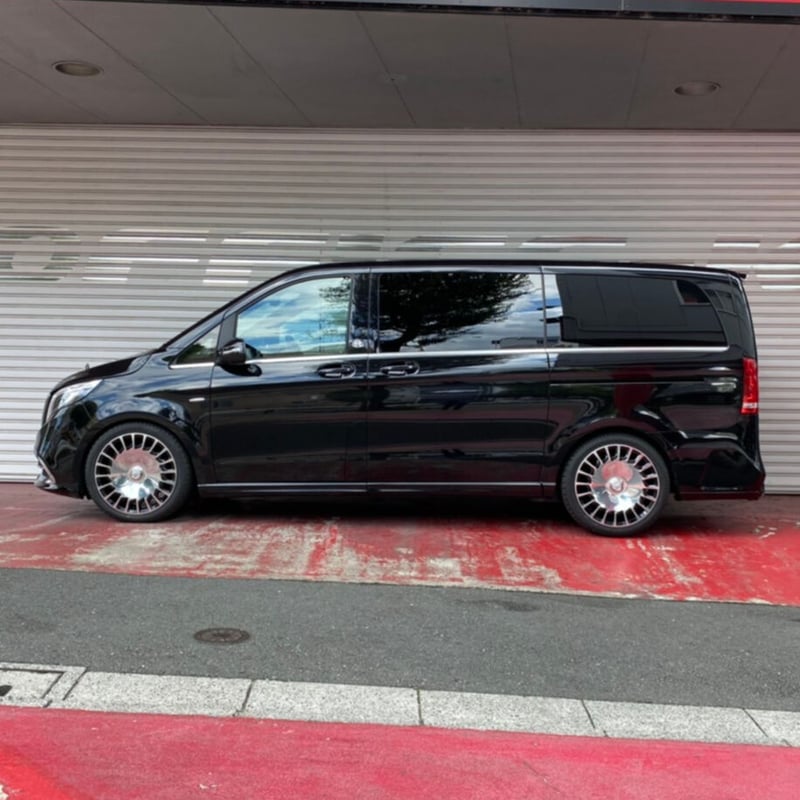 4本　20インチ ブラック 5スポークホイールセット　メルセデスベンツ　w447 4本 20インチ ブラック 5スポークホイールセット メルセデスベンツ w447