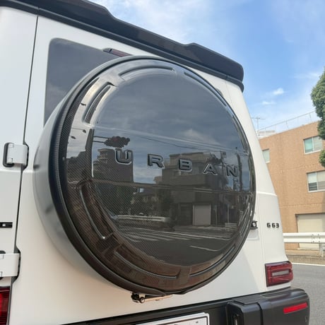 URBAN Automotive ベンツ Gクラス W463A ゲレンデ カーボン スペアタイヤカバー アーバンオートモーティブ製