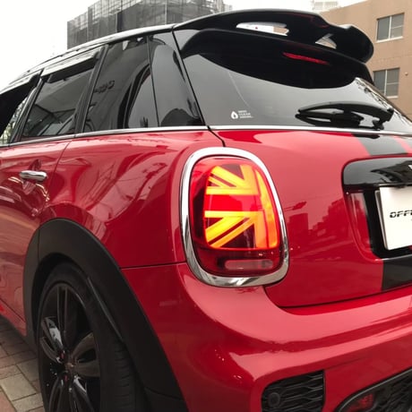 BMW MINI F55/F56/F57 前期用 ユニオンジャック LEDテールランプ レッド 後期仕様 ミニ 商品番号4307
