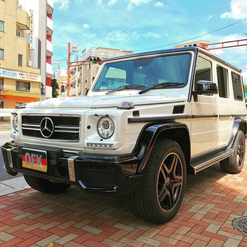 美品 メルセデスベンツ Gクラス ゲレンデ W463 フロントバンパー 純正 13-18y Gクラス W463 | ゲレンデ フロントバンパー G63仕様 純正