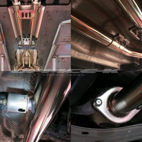 レクサス LS460 前期 ストレートセンター+フロント Xパイプ DEVIL SPORTS 商品番号3706