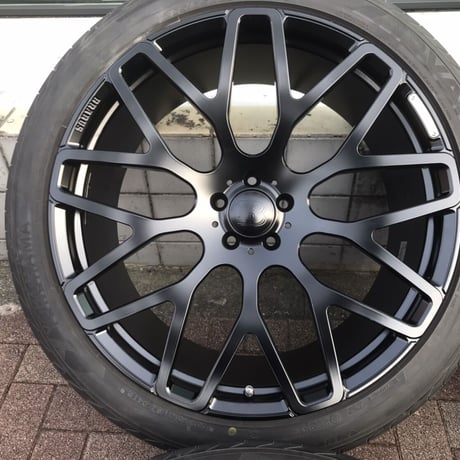 中古極上!! ベンツ Gクラス W463A BRABUS MONOBLOCK-Y 鍛造 23インチ マットブラック G400d/G550/G63/AMG/G350d PCD130