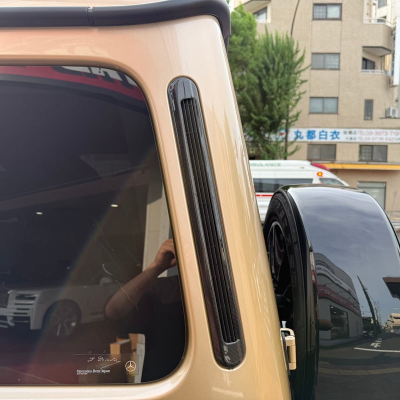 ベンツ Gクラス W465 ゲレンデ カーボン Cピラー ダクトカバー 商品