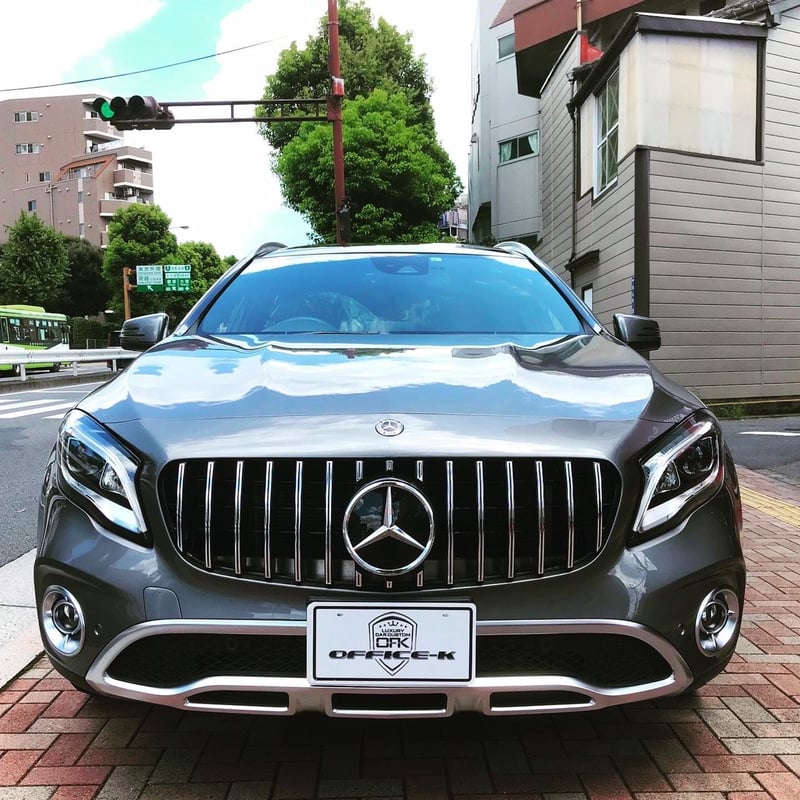 GLA ベンツ X156 後期 GLAクラス フロントグリル パナメリカーナ GT