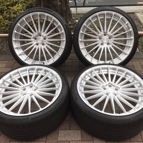 中古 ベントレー GT/GTC 2013y-2018y 1221 0990 鍛造2ピース  22インチ セット