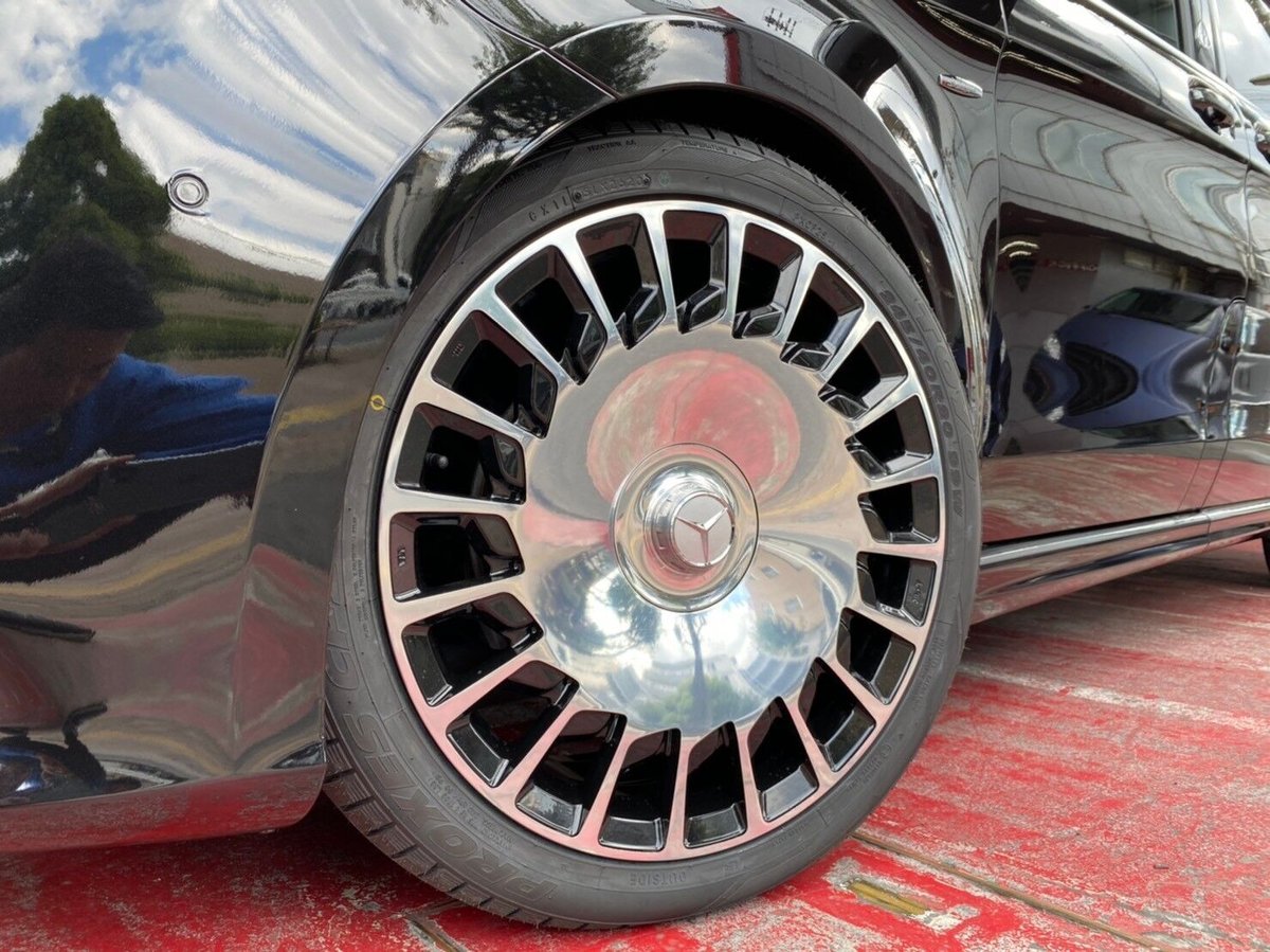 4本　20インチ ブラック 5スポークホイールセット　メルセデスベンツ　w447 新品 ベンツ Vクラス W447 S560マイバッハスタイル 鍛造20インチ