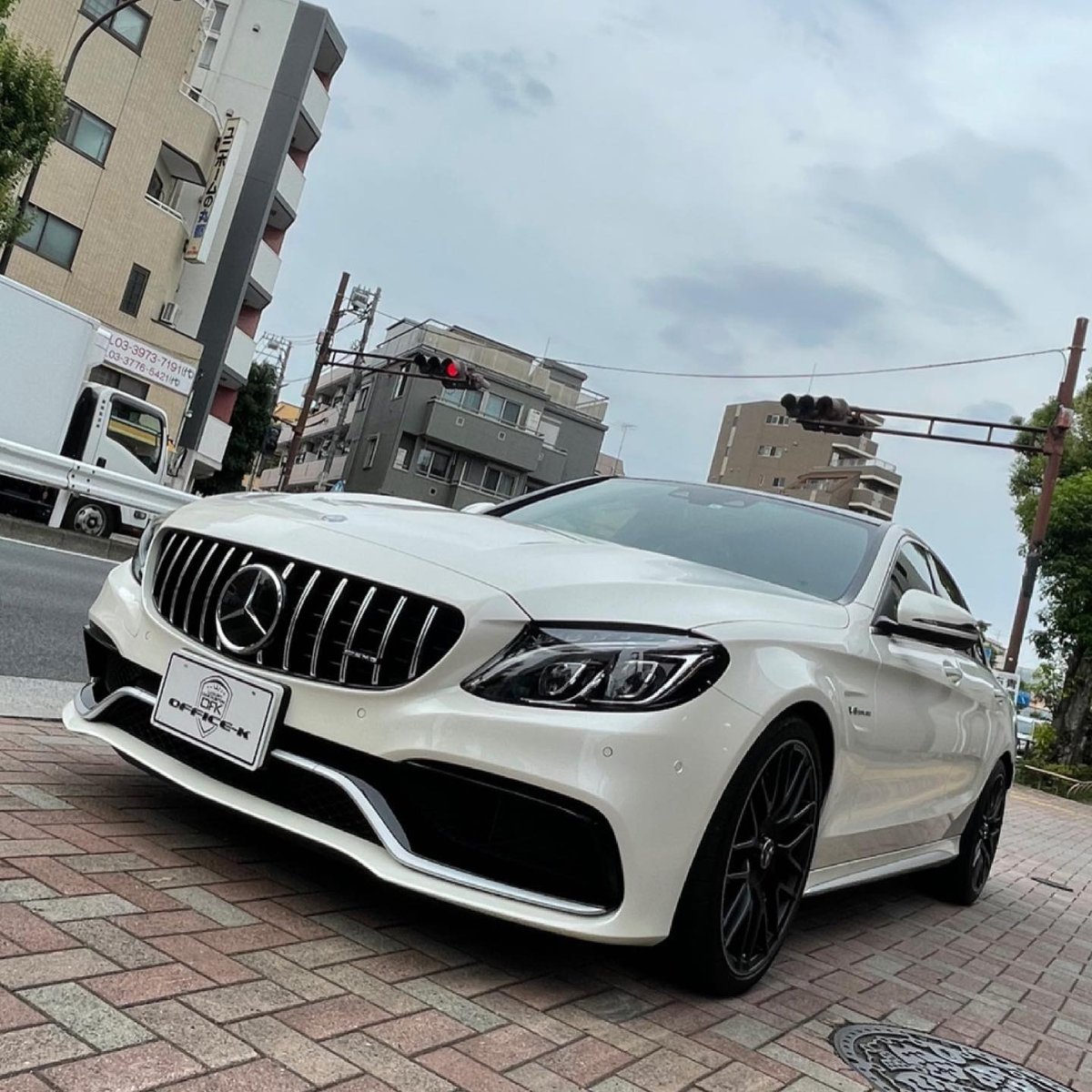 取付工賃込!! ベンツ Cクラス W205 前期 AMG C63専用 パナメリカーナ