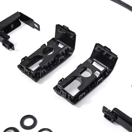 ベンツ Gクラス W465 G63用 バンパーガード/ブラッシュガード ブラック※要塗装 商品番号5047