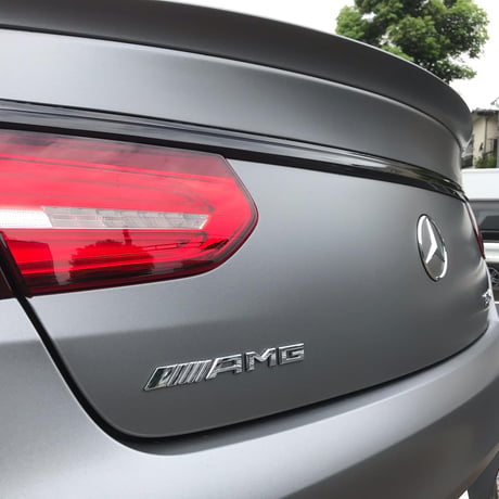 ベンツ C292 GLE43 フルラッピング施工 グレーメタリックマット