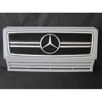 ベンツ Gクラス W463 ゲレンデ G63スタイルグリル 2ファン車対応品 未塗装品 商品番号3222