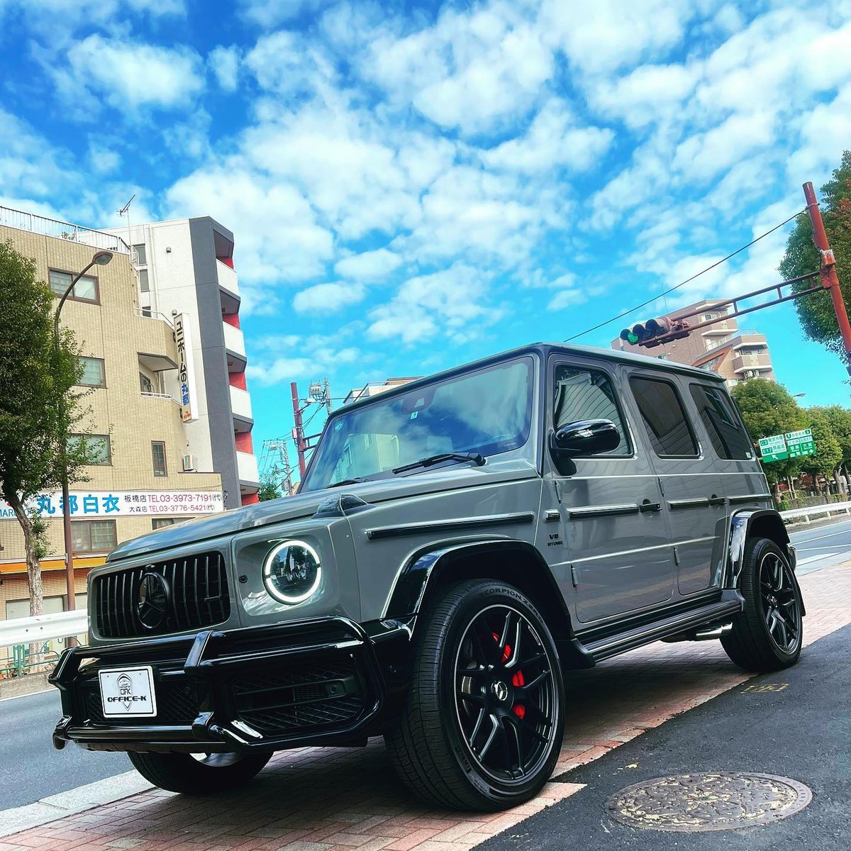 ベンツ Gクラス W463A G63用 バンパーガード/ブラッシュガード