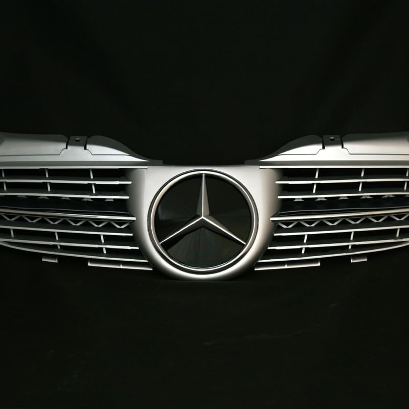 Mercedes-Benz SLR R171フロントグリル ベンツ SLKクラス R170 R171スタイルグリル メタリックシルバー 商品
