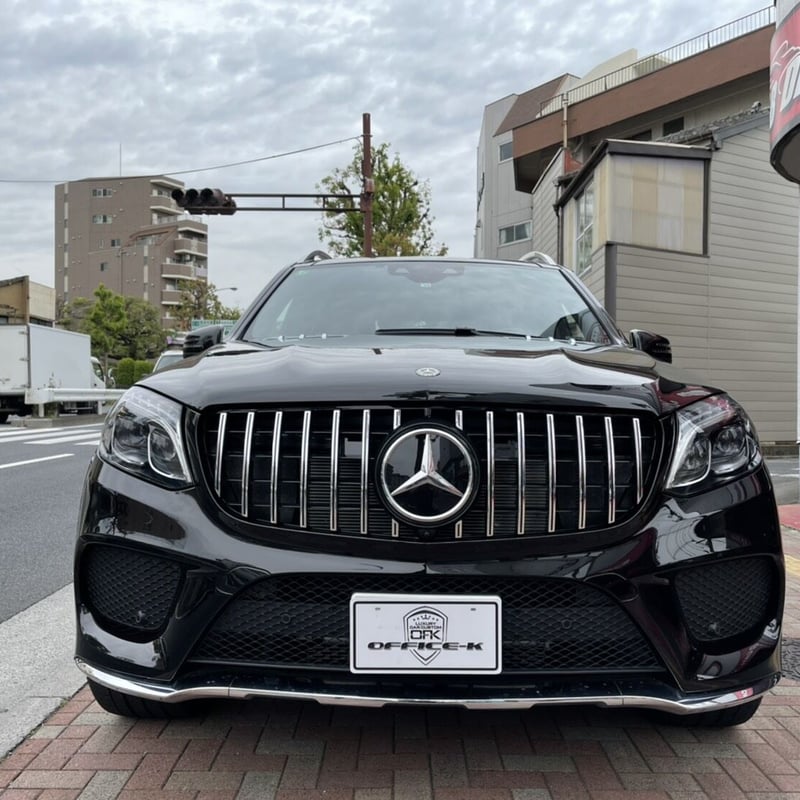 ベンツ GLSクラス X166 2016y-2019y パナメリカーナグリル 縦フィン/GTR