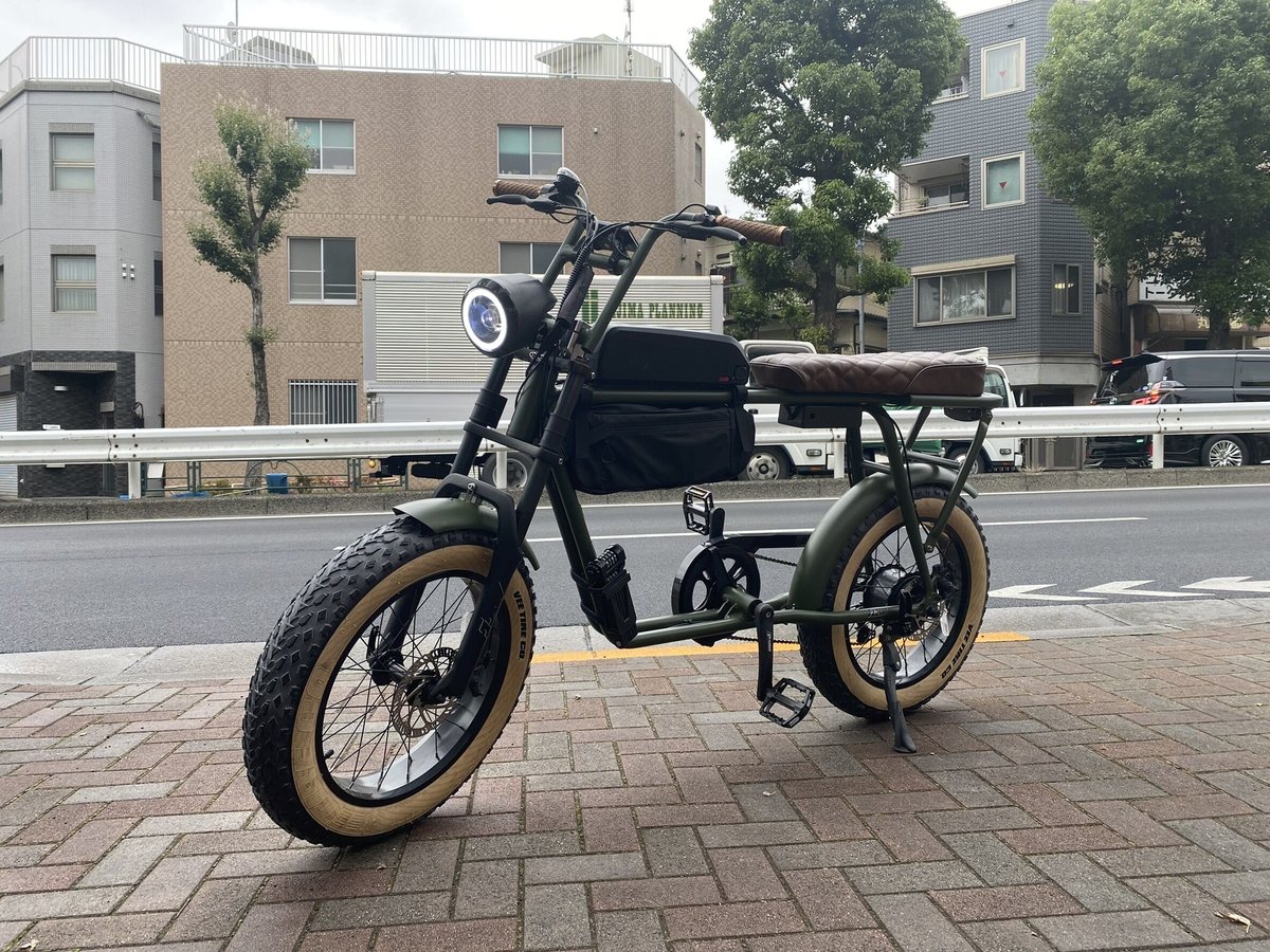 E-Bike用 ブラウンリボン ブロック ファットタイヤ 1本 20x4.0 SUPER73/...