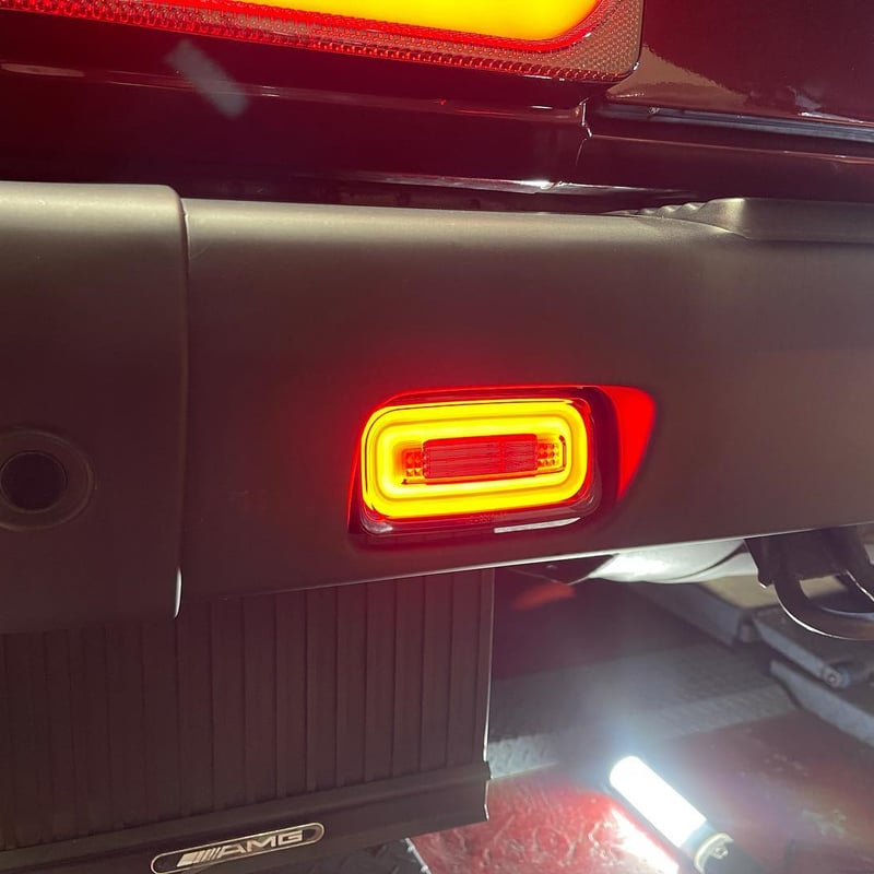 ベンツ Gクラス W463 LED リアフォグ リバース スモーク 商品 ベンツ Gクラス W463 LED リアフォグ リバース スモーク 商品