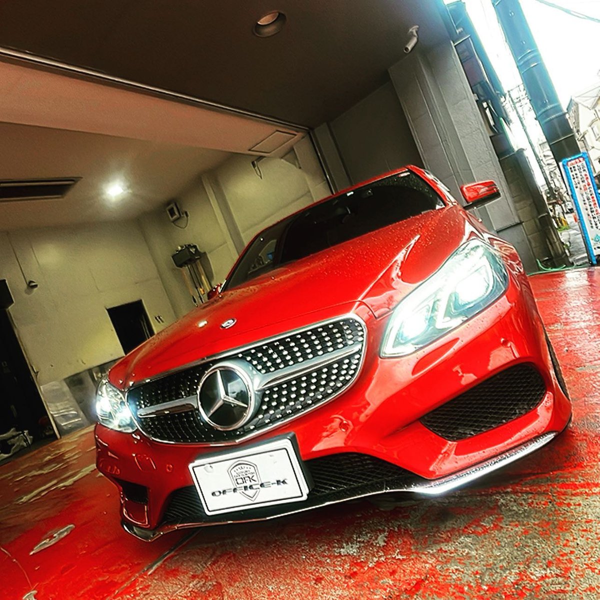 ベンツ Eクラス W212 後期 アヴァンギャルド用 ダイアモンドグリル
