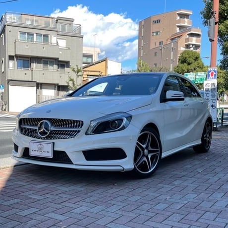 ベンツ Aクラス W176 前期 ダイアモンドグリル シルバーフィン 商品番号4009
