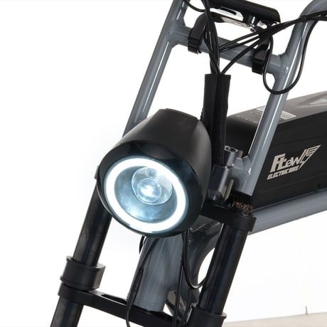 FLOW 電動アシスト ミリタリー 自転車 充電式 ターコイズブルー 商品番号4796