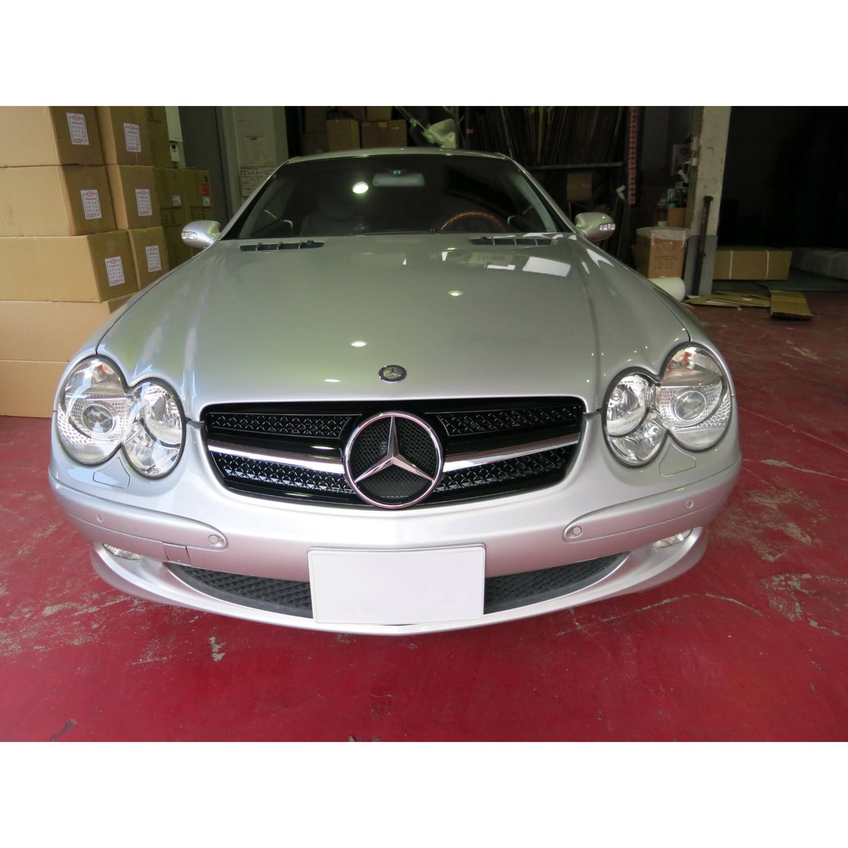 メルセデス・ベンツSLクラス（R230）フロントグリル M's】R230 ベンツ AMG SLクラス 前期（2001y-2006y）後期