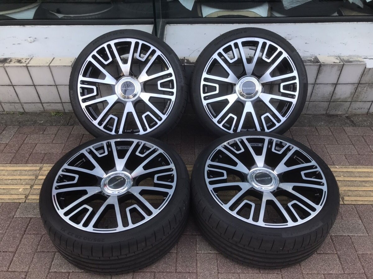 新品 レクサス LS500/LS500h MANSORY V6 22インチ セット