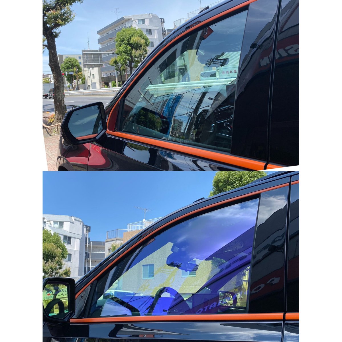 車検対応 ウィンドウ ゴーストフィルム施工 フロント3面 キャンペーン